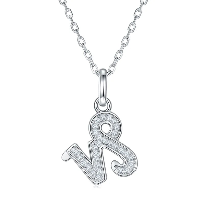 Zodiac | A Sterling Silver Moissanite Necklace