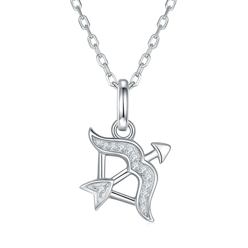Zodiac | A Sterling Silver Moissanite Necklace