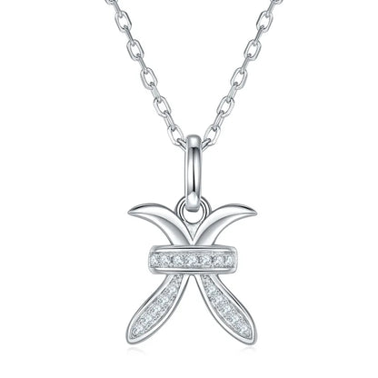 Zodiac | A Sterling Silver Moissanite Necklace