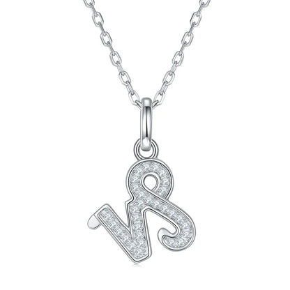 Zodiac | A Sterling Silver Moissanite Necklace